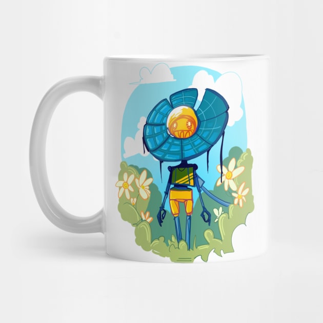 Flower Robot by AshenShop